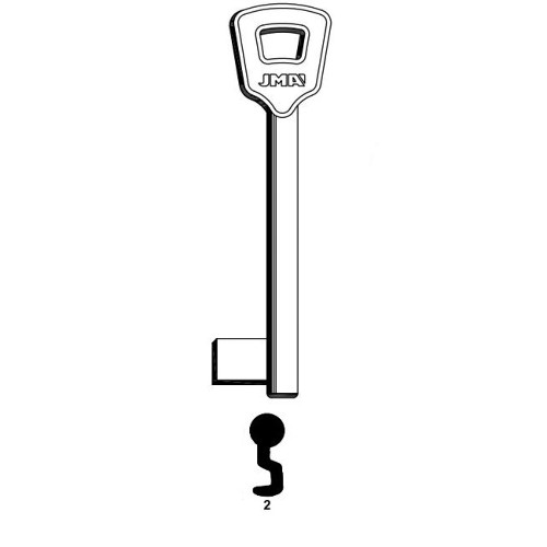 Key Blank NEF-2Z2