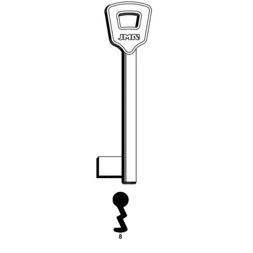 Key Blank NEF-2Z8