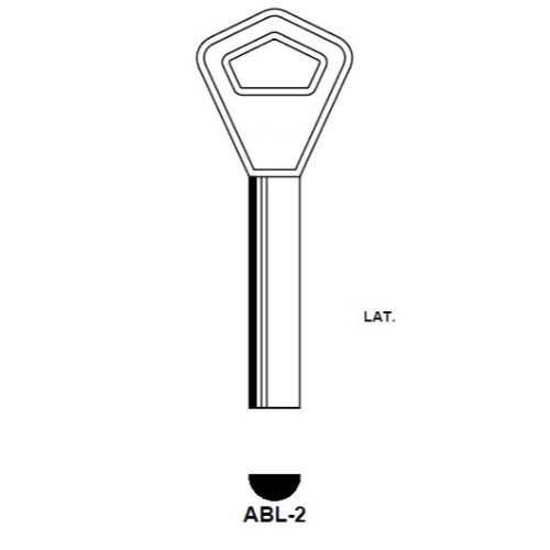 Key Blank ABL-2