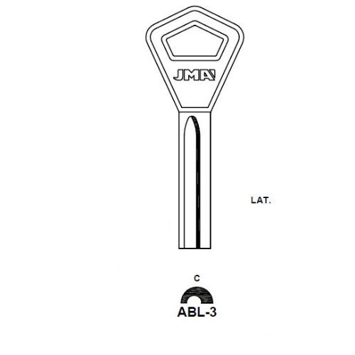Key Blank ABL-3