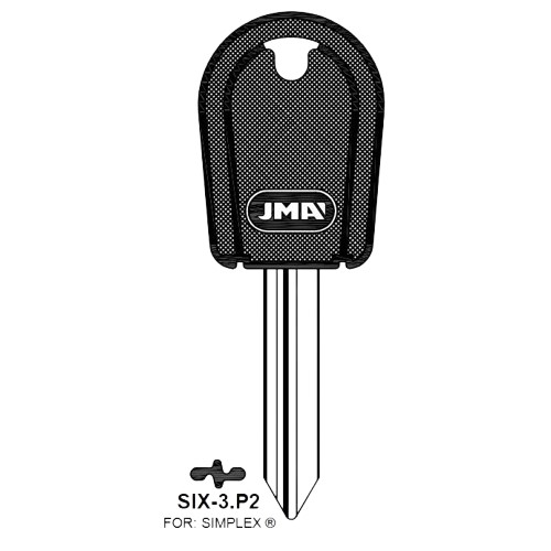 Key blank SIX-3P2