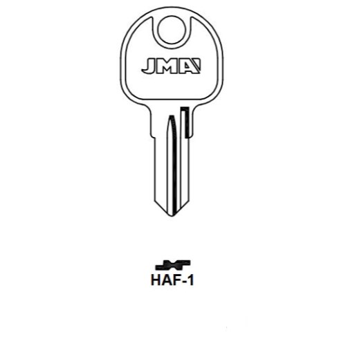 Key blank HAF-1