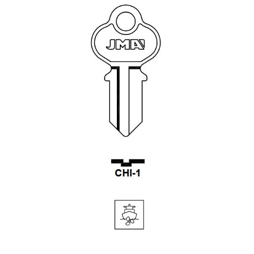 Key blank CHI-1