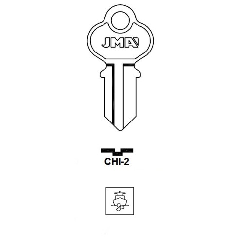 Key blank CHI-2