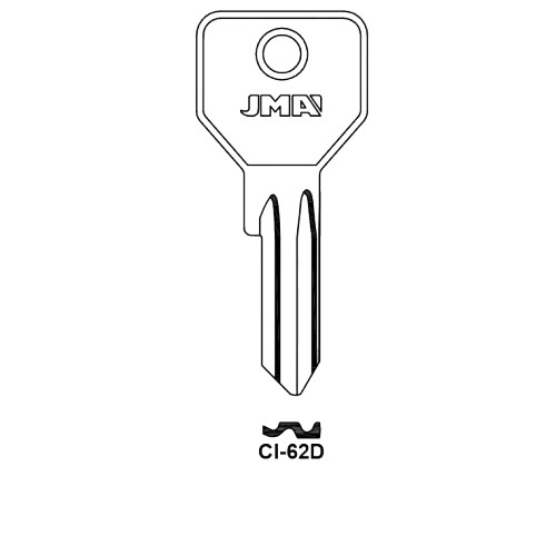 Key blank CI-62D