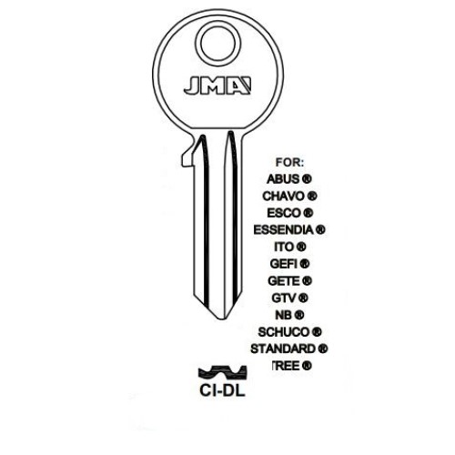Key blank CI-DL