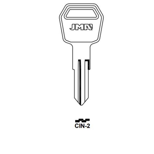 Key blank CIN-2