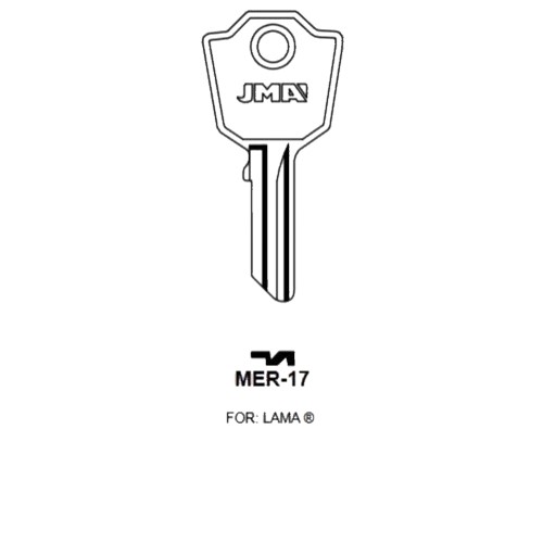 Key blank MER-17