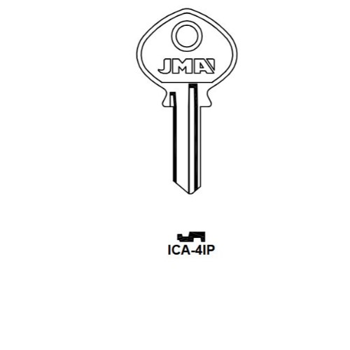Key blank ICA-4IP