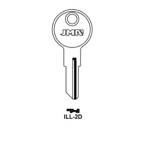 Key blank ILL-2D