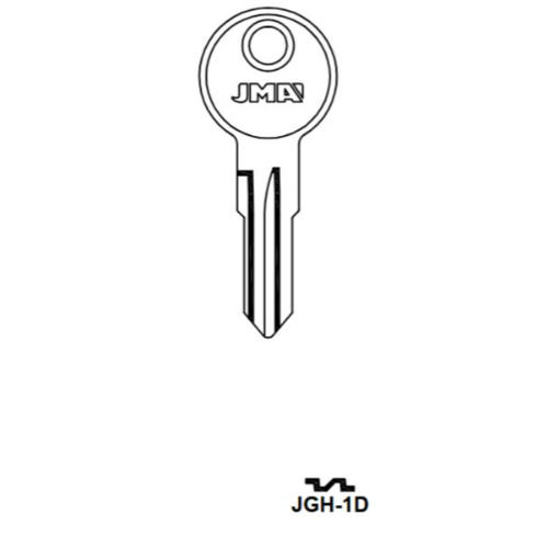 Key blank JGH-1D