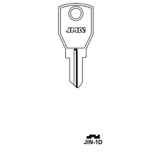 Key blank JIN-1D