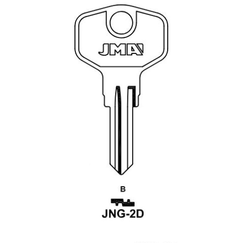 Key blank JNG-2D