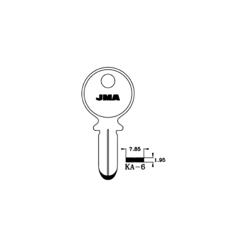 Key Blank KA-6