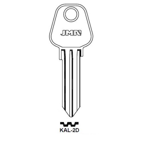 Key blank KAL-2D