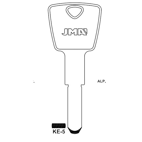 Key Blank KE-5
