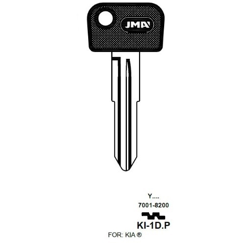 Key blank KI-1DP
