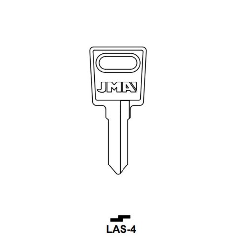 Key blank LAS-4