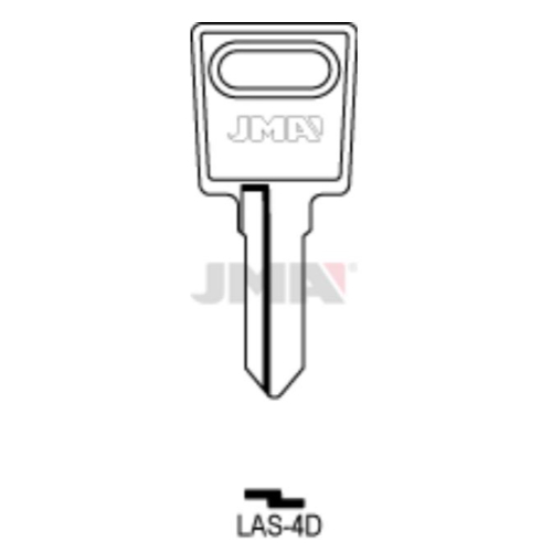 Key blank LAS-4D