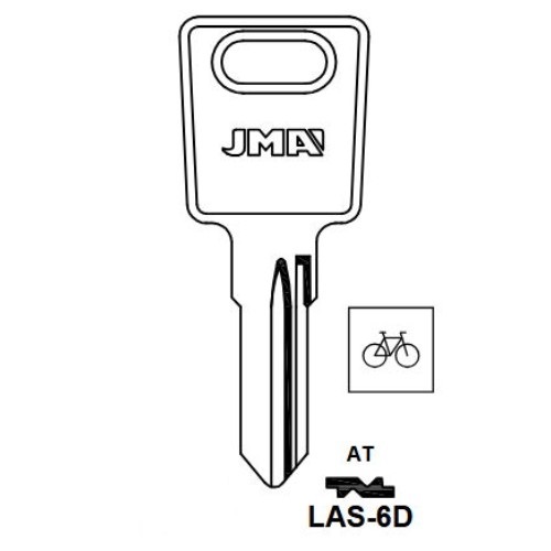 Key blank LAS-6D