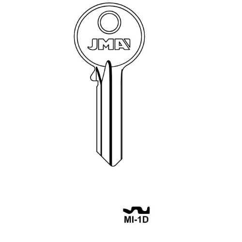 Key blank MI-1D