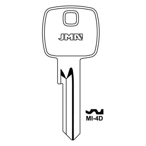 Key blank MI-4D