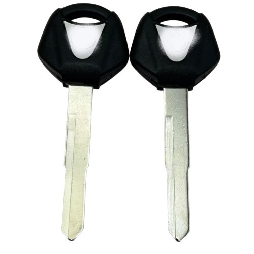 Motorcycle key blank with YAMA-26DP blade, fits YAMAHA