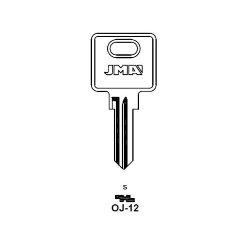 Key blank OJ-12