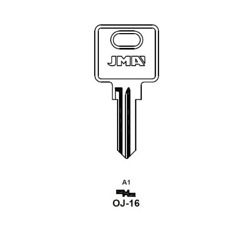 Key blank OJ-16
