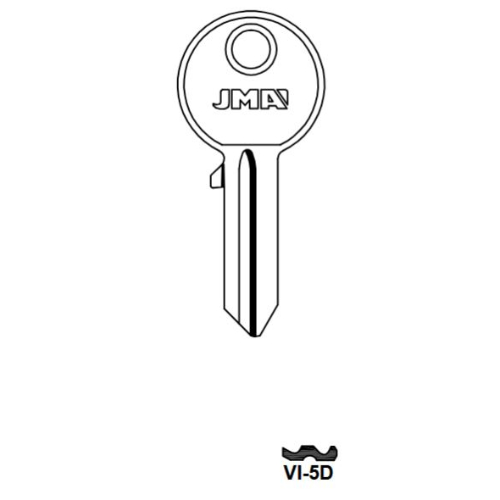 Key blank VI-5D