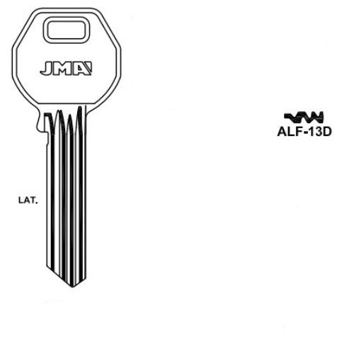 Key blank ALF-13D