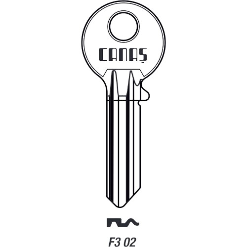 Key blank F302