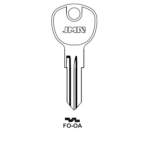 Key blank FO-OA
