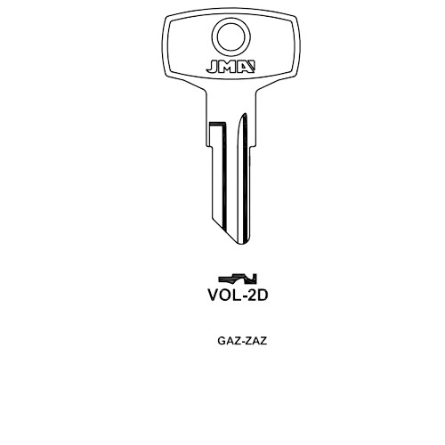 Key blank VOL-2D
