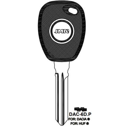 Key blank DAC-6DP