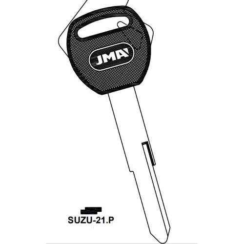 Key blank SUZU-21.P