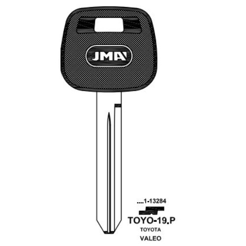 Key blank TOYO-19.P