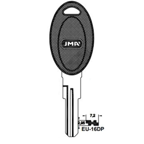 Key blank EU-16D.P