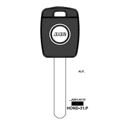 Key blank HOND-31.P