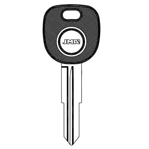 Transponder key blank TP00DAE-4D.P2