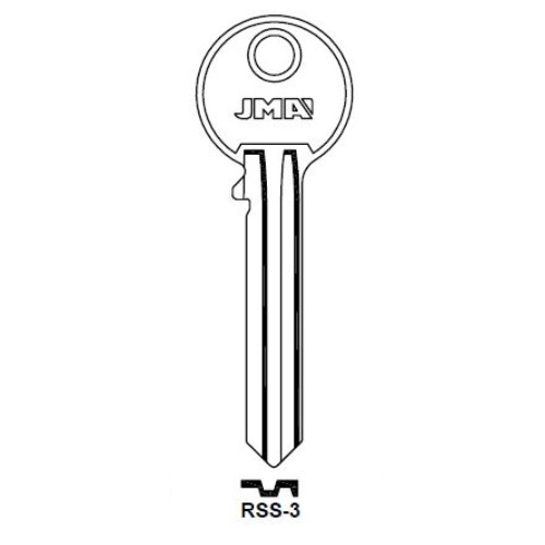 Key blank RSS-3