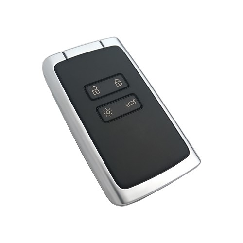 Smart key shell 4 button remote key shell, fits Renault Espace 5, Megane 4, Talisman 2016-2019