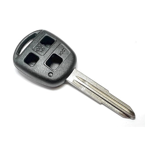 Toyota 3 button remote key shell with TOYO-20D.P blade