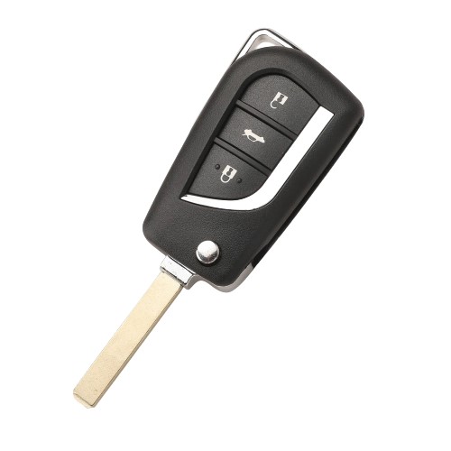 3 button remote key shell, fits Toyota
