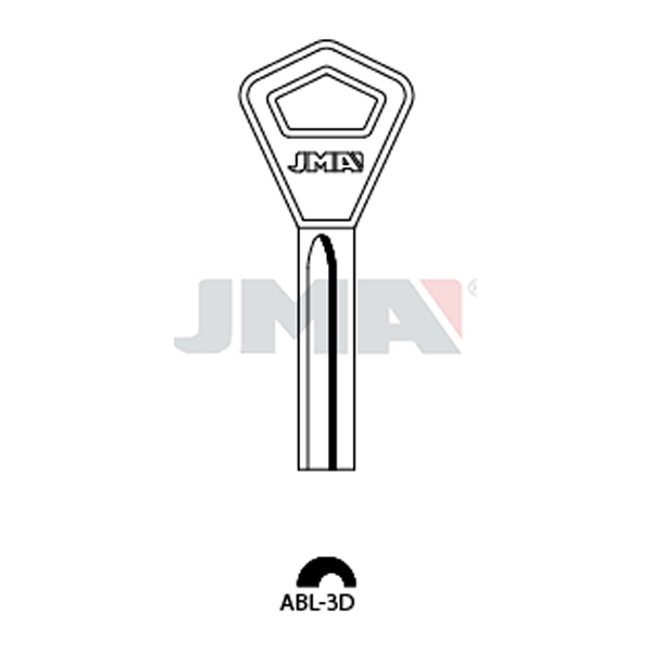 Key blank ABL-3D