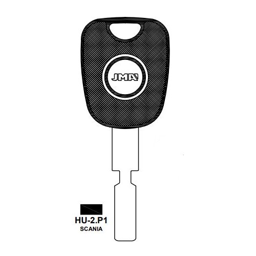 Transponder Key blank TP00HU-2P1