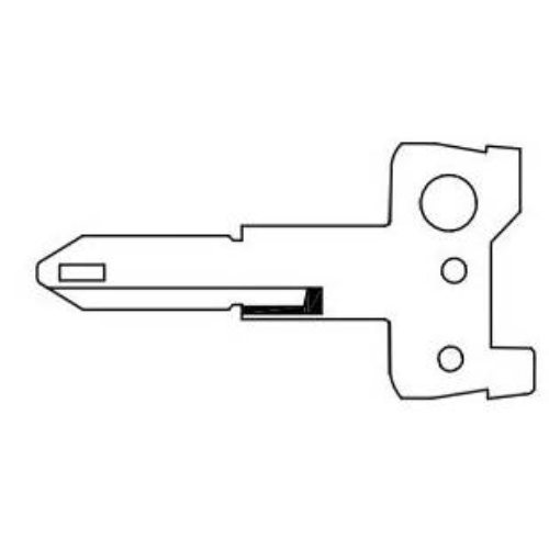 Key blade NE-60C2, fits Renault