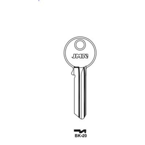 Key blank BK-20