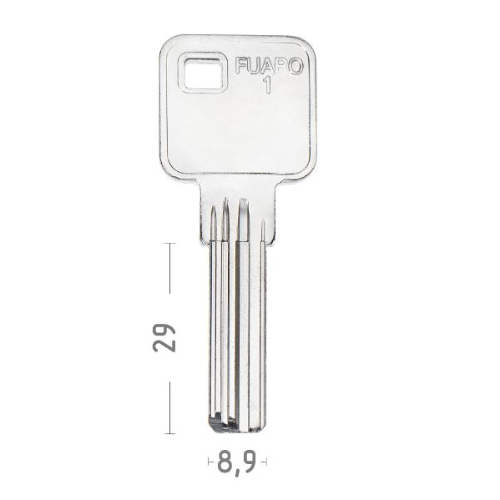 YETI    FUARO, BRONSTA  29,00х8,80х2,30mm