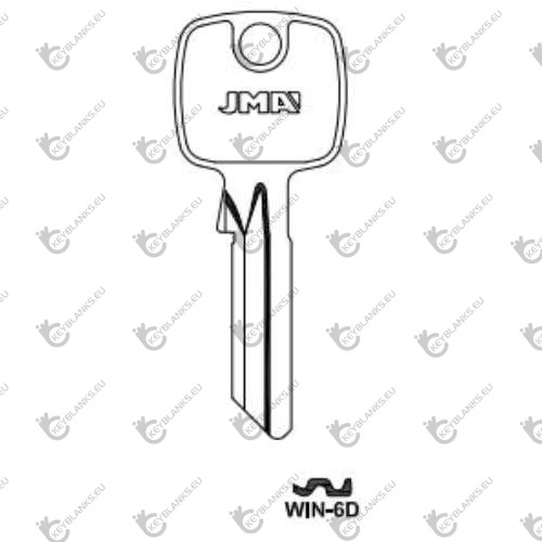 Key blank WIN-6D